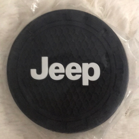 New Set/2 Jeep car coasters - Picture 2 of 3